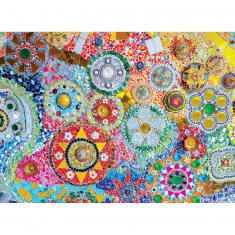 Puzzle 1000 piezas: Mosaicos de Tailandia