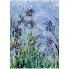 1000 pieces puzzle : Claud Monet Iris