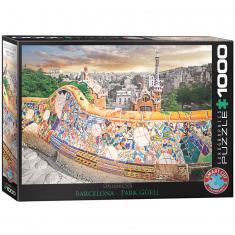 1000 piece jigsaw puzzle: Park Güell, Barcelona