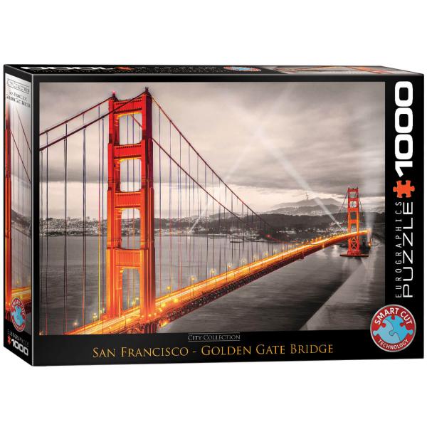 Puzzle 1000 pièces : Pont du Golden Gate, San Francisco - EuroG-6000-0663