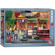 1000 piece jigsaw puzzle: Rock store