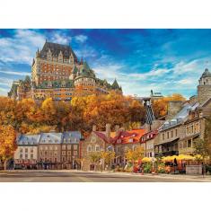 Puzzle 1000 pièces : Quartier Petit Champlain