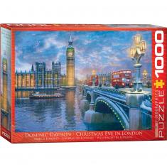 1000 piece puzzle: Christmas in London