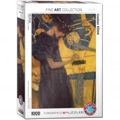 Puzzle 1000 pieces: Music, Gustav Klimt