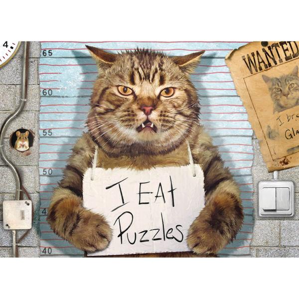 500-teiliges Puzzle: Felony Cat von Paul Normand - EuroG-6500-5786