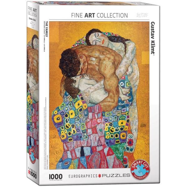 Puzzle 1000 Teile: Die Familie, Gustav Klimt - EuroG-6000-5477