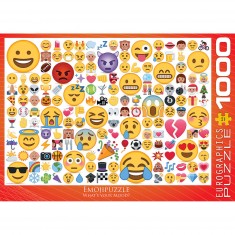 Puzzle 1000 pièces : Emoji, Quelle est votre humeur ?