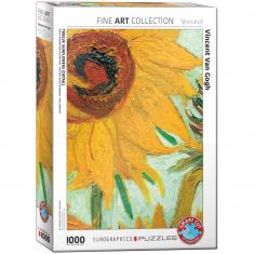 Puzzle 1000 piezas: Girasol, Van Gogh