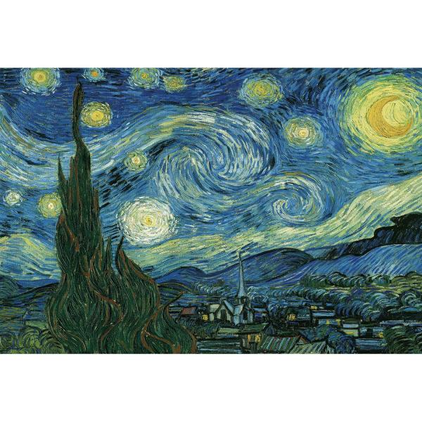 Puzzle 5000 pieces : Starry Night by Vincent - EuroG-8520-1204