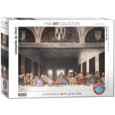 Puzzle 1000 pieces: The last supper, Leonardo Da Vinci