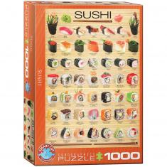 Puzzle 1000 pieces: Sushi