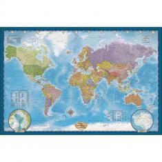 Puzzle 5000 pieces : Map of the World