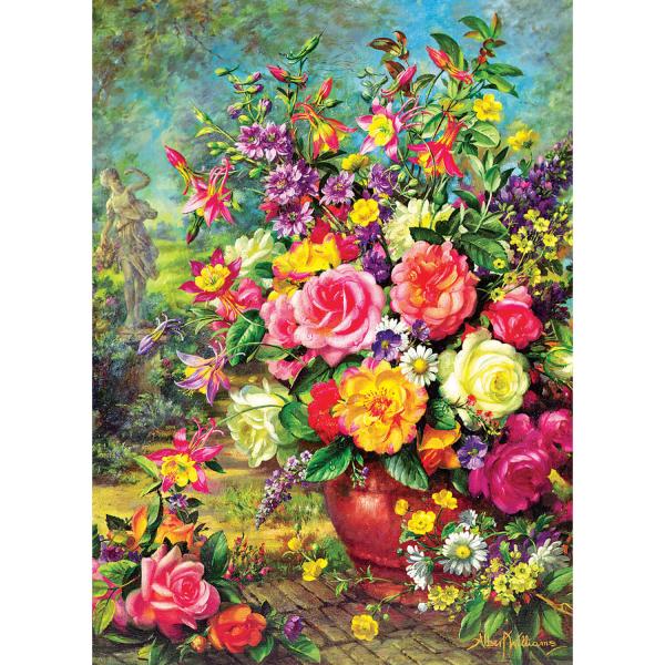 1000-teiliges Puzzle: Blumenstrauß - EuroG-6000-5883