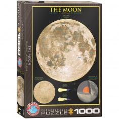 Puzzle 1000 pièces : La Lune