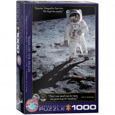 Puzzle 1000 pièces : Marche sur la Lune