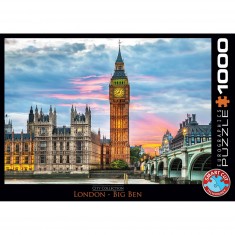 1000 pieces puzzle: Big Ben, London