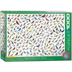 Puzzle 1000 pièces : Le monde des oiseaux