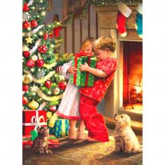 1000 piece jigsaw puzzle: Christmas surprise