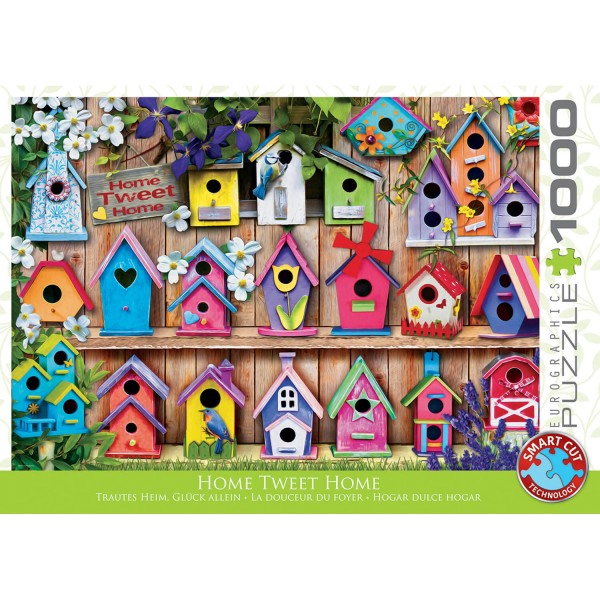 Puzzle de 1000 piezas: Hogar, dulce hogar - EuroG-6000-5328
