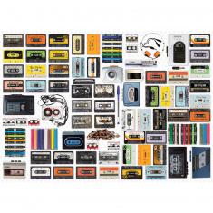 Puzzle de 550 piezas : Caja metálica: Retro Cassette Player