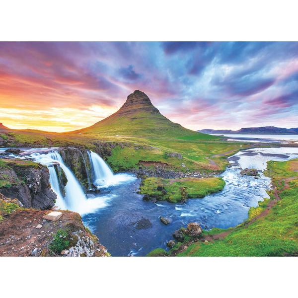 Puzzle de 1000 piezas: Kirkjufell, Islandia - EuroG-6000-5642