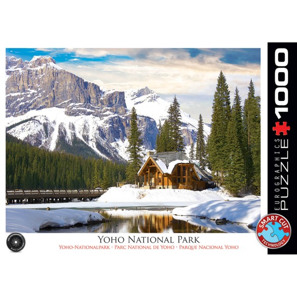 1000 pieces puzzle: Yoho National Park - EuroG-6000-5428
