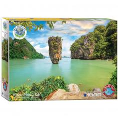 Puzzle 1000 pièces : Khao Phing Kan, Thaïlande