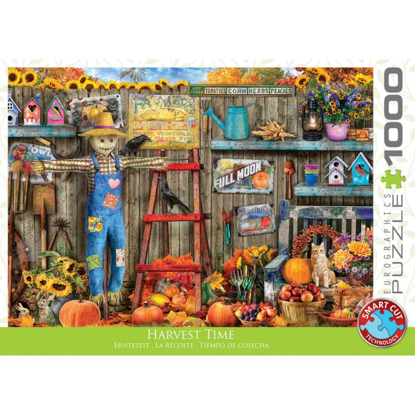 1000 pieces puzzle: harvest - EuroG-6000-5448