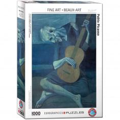 1000 pieces puzzle : Pablo Picasso : The old Guitar Play