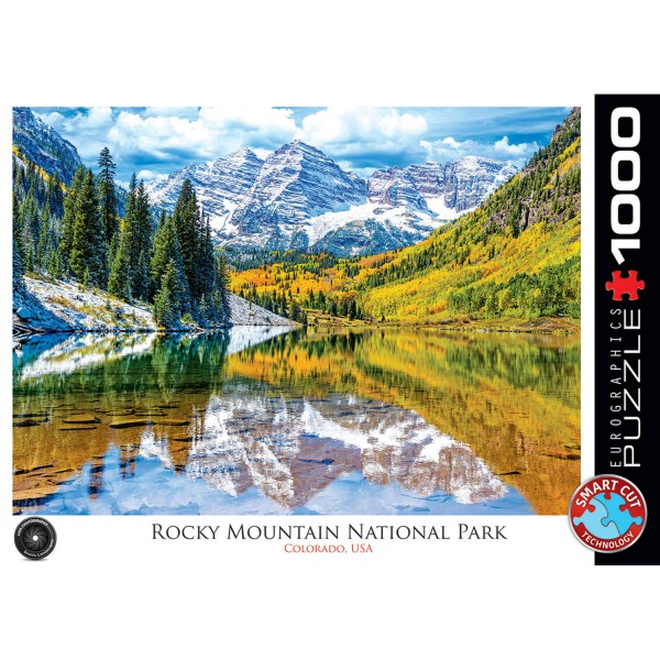 1000 pieces puzzle: Rocky Mountains National Park - EuroG-6000-5472