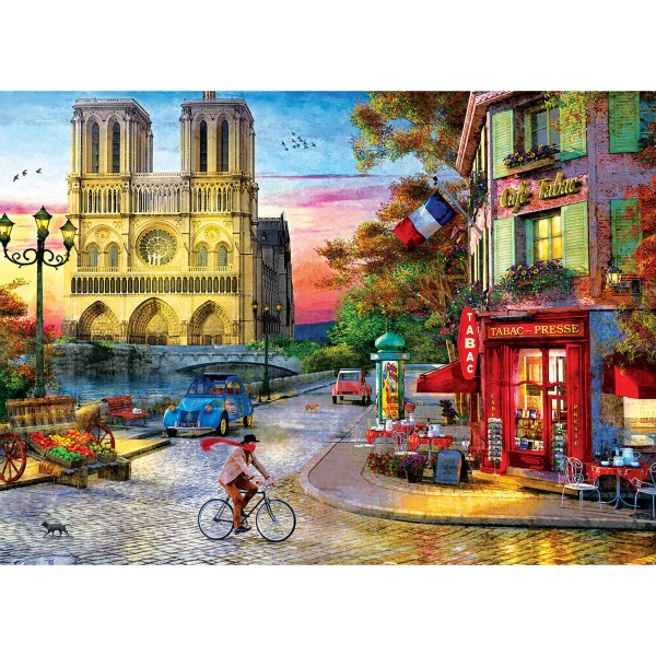 1000 pieces puzzle: Notre Dame de Paris - EuroG-6000-5530