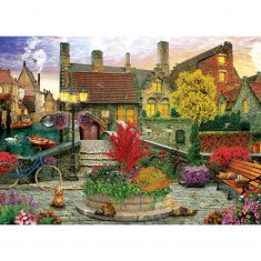 1000 pieces puzzle: Life in the countryside