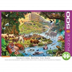 Jigsaw Puzzle - 500 XL pieces: Noah's ark before the rain