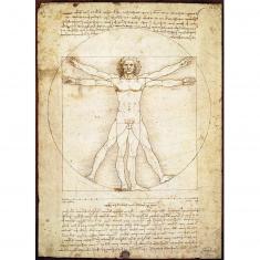 1000 pieces puzzle: Vitruvian man