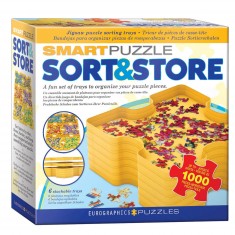 Smart Puzzle Sort & Store: Puzzle sorter up to 1000 pieces