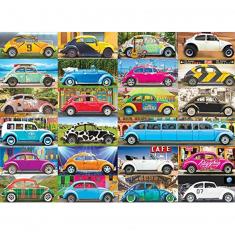 Puzzle 1000 pièces : VW Gone Places : Passer pas là