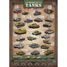Puzzle 1000 pièce : L'histoire des tanks