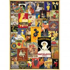 Puzzle de 1000 piezas: carteles antiguos