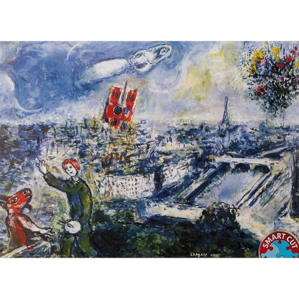 1000 pieces puzzle: The Bouquet of Paris - EuroG-6000-0850