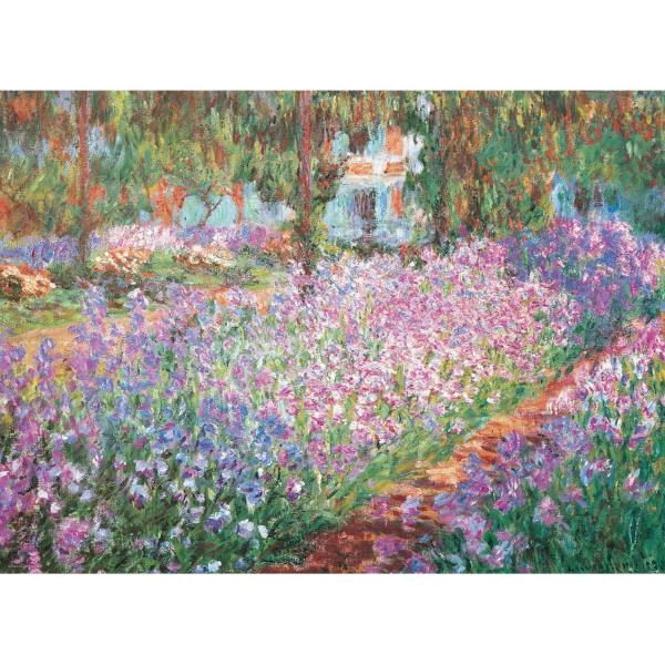 1000 pieces puzzle: Claude Monet: Monet's garden - EuroG-6000-4908