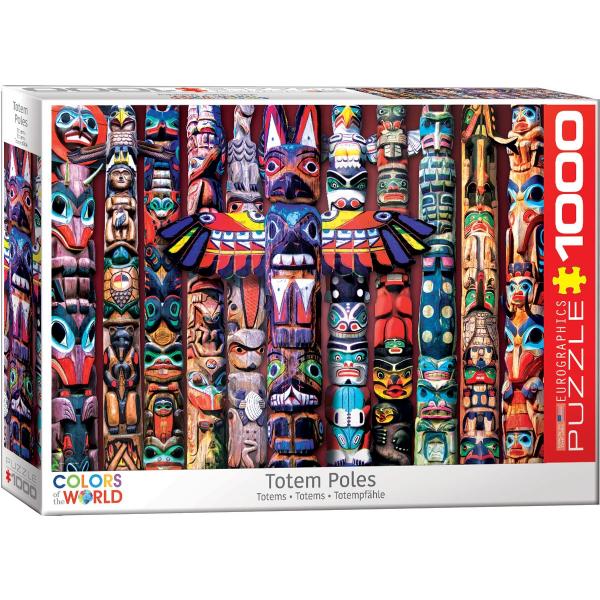 1000 pieces puzzle: Totems - EuroG-6000-5349