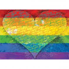 1000 pieces puzzle: Love and Pride