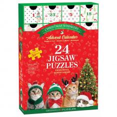 Advent Calendar: 24 Puzzles - Christmas Whiskers