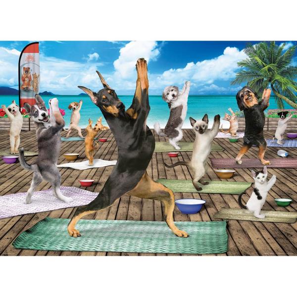 500 piece XL puzzle: Yoga and Spa - EuroG-6500-5454