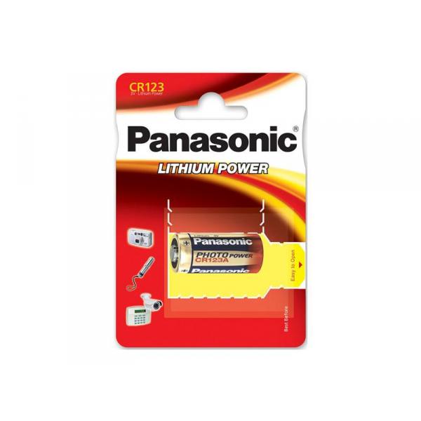 Pile Panasonic Lithium Power CR123 (1 pce) - LC502