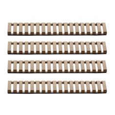 Lot de 4 cache rail tan - G&G