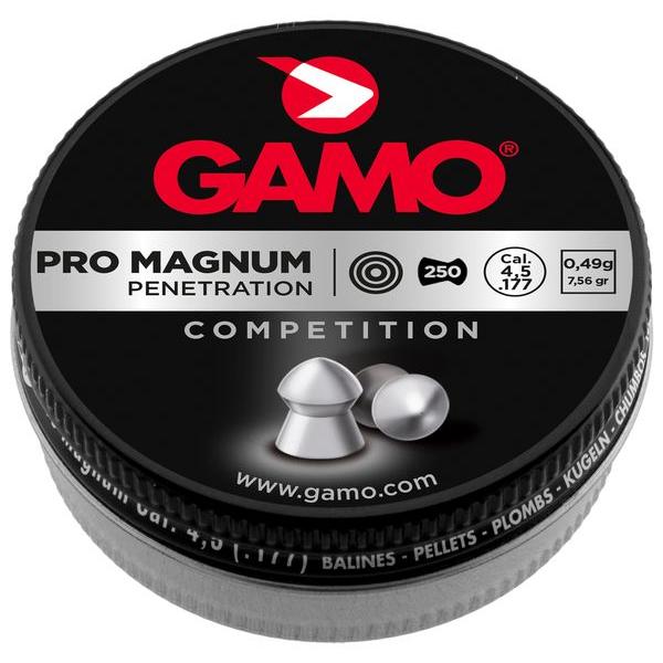 Plombs Pro Magnum tête pointue 4,5 - GAMO - PB248