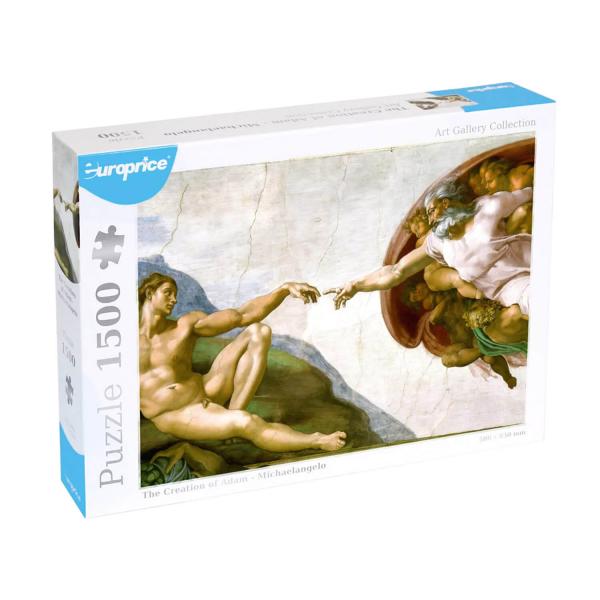 Puzzle mit 1500 Teilen: Sammlung der Kunstgalerie: Michelangelo - Europrice-PUA0745