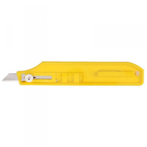 K8 Flat Yellow Handle Knife (Carded) - EXL16008