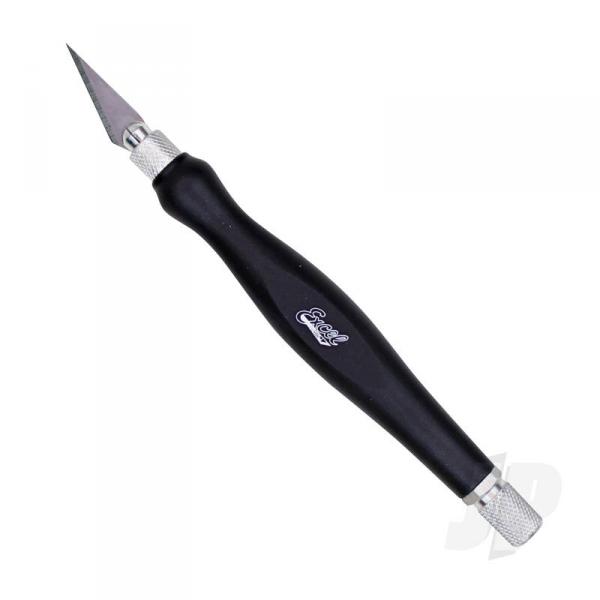 K26 Noir Fit Grip Knife With Rubberized Grip - EXL16026